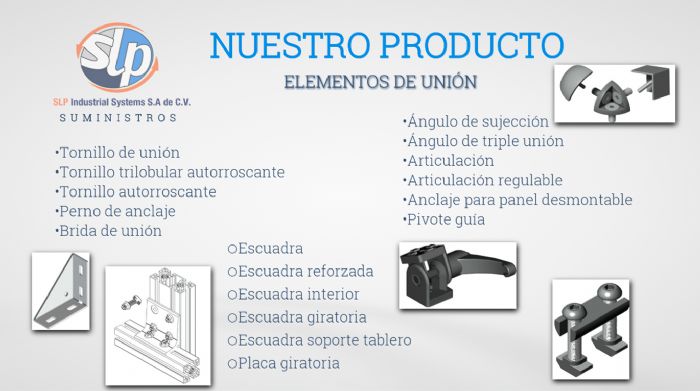 COMPONENTES DE ALUMINIO ESTRUCTURAL INDUSTRIAL